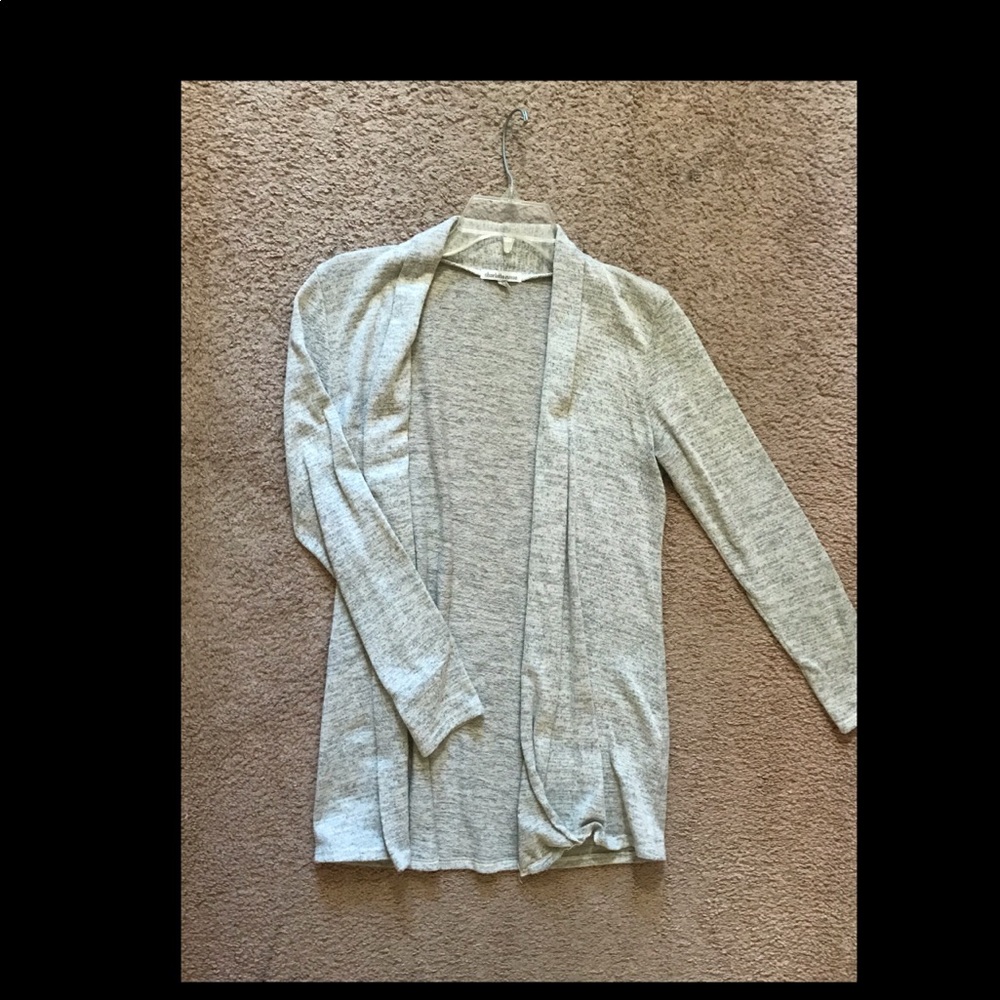 Grey cozy cardigan